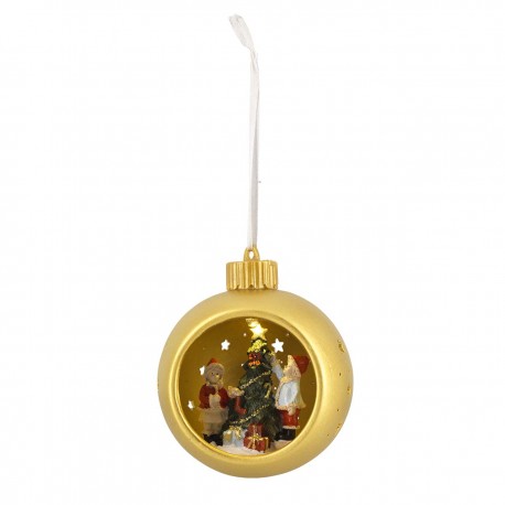 SFERA ORO CON LED