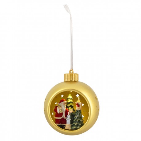 SFERA ORO CON LED