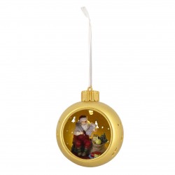 SFERA ORO CON LED