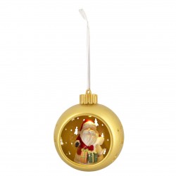 SFERA ORO CON LED
