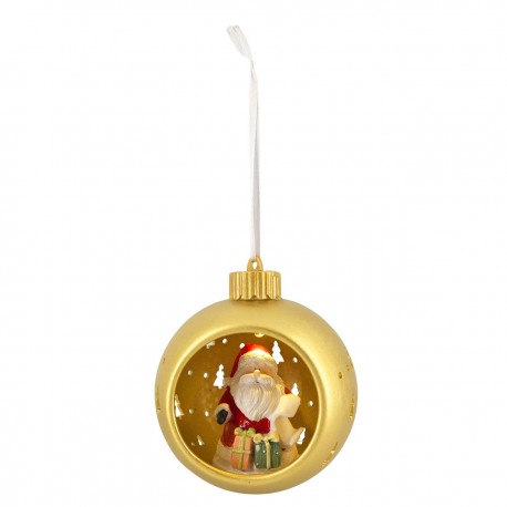SFERA ORO CON LED