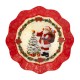 PIATTO TONDO D.30 BABBO NATALE