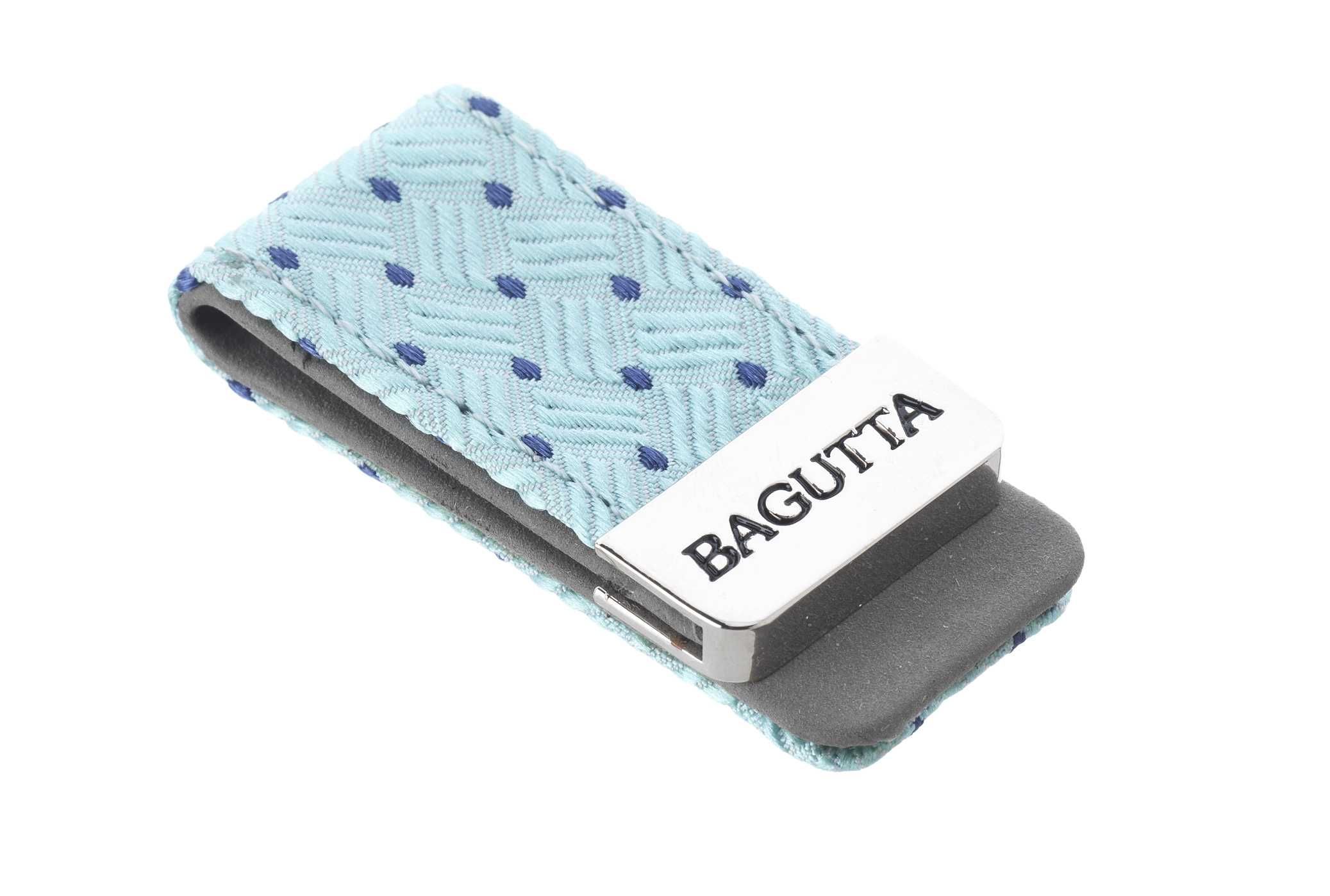 FERMASOLDI CON INSERTO IN TESSUTO