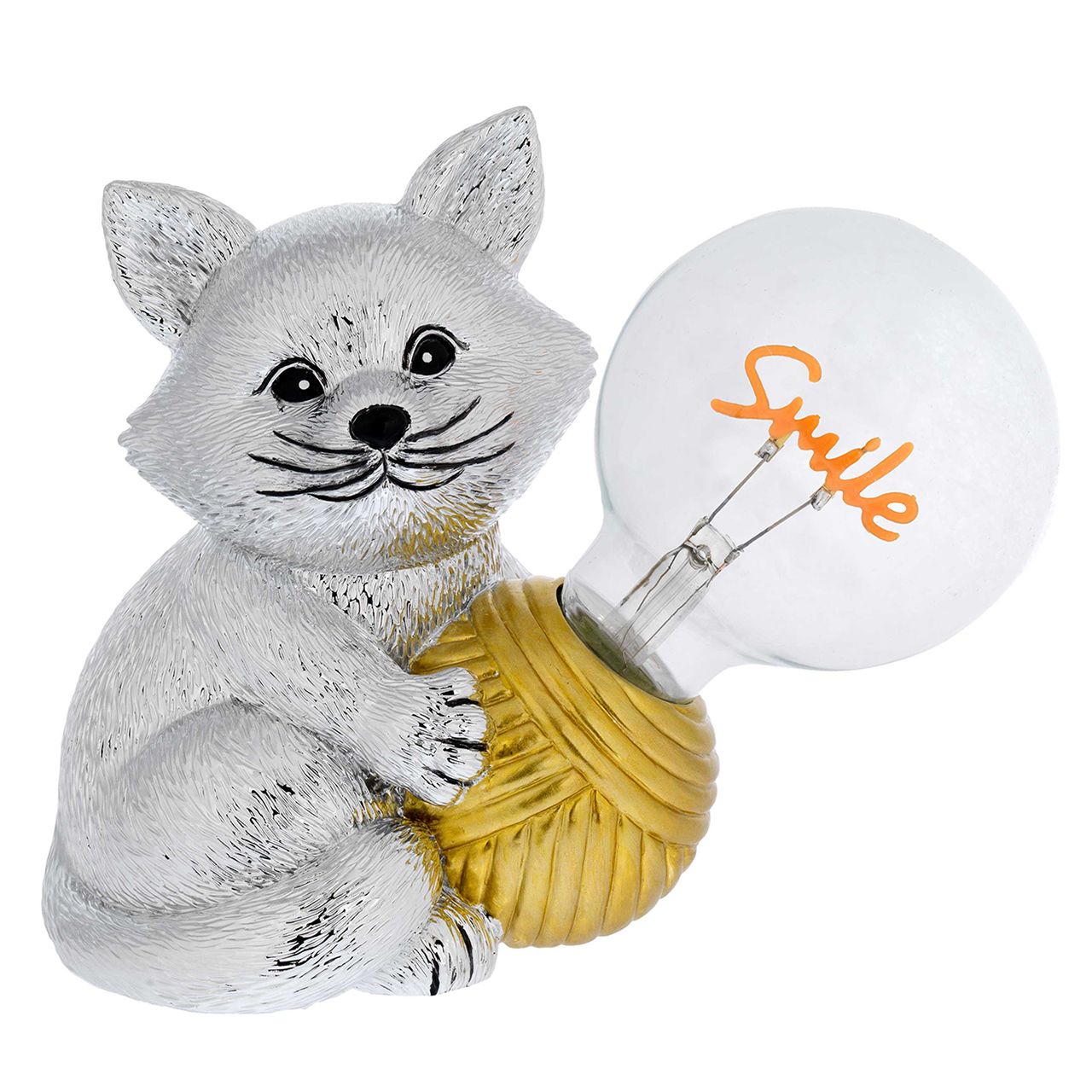 GATTO CON LAMPADA D. 80 Smile