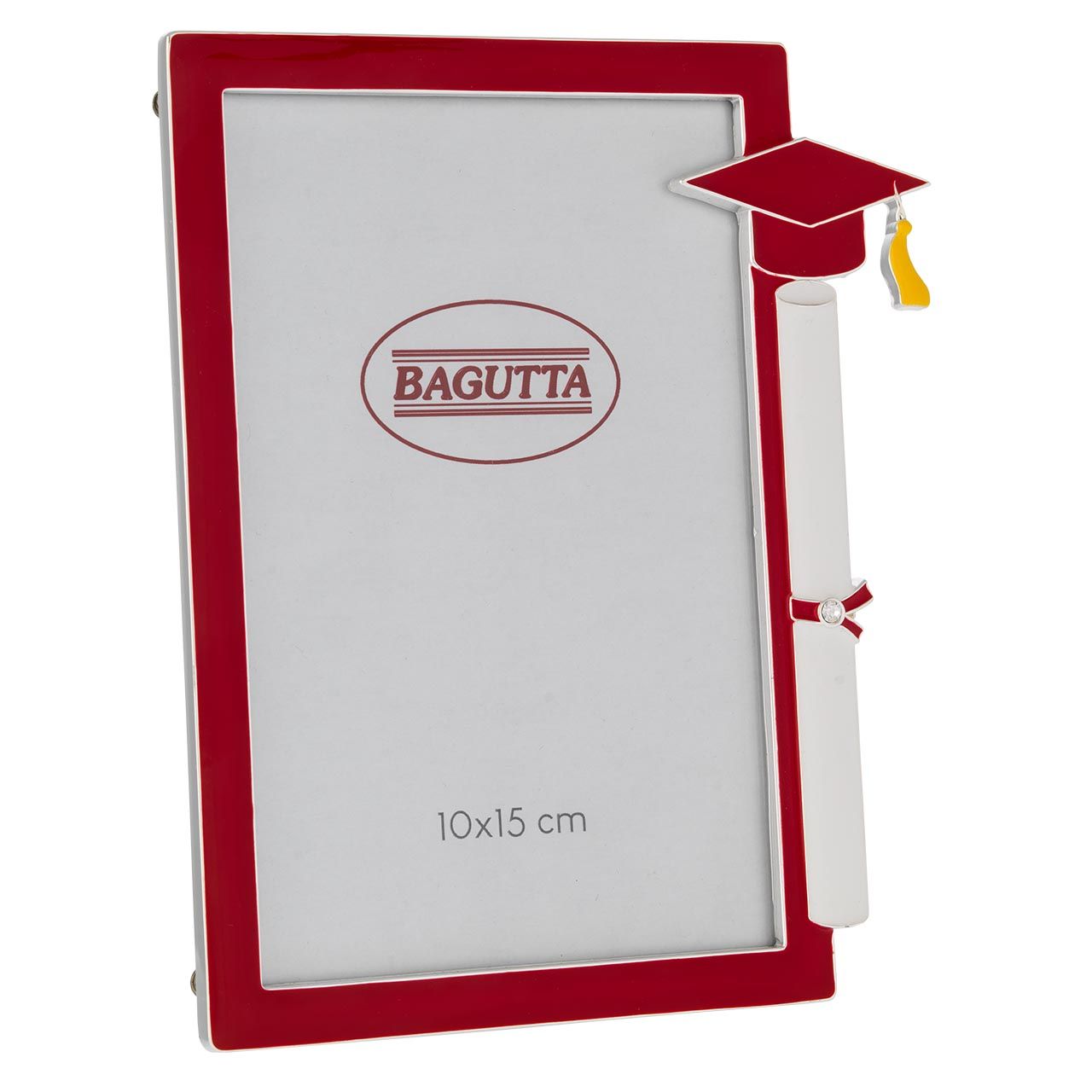 PORTAFOTO LAUREA ROSSO 10x15