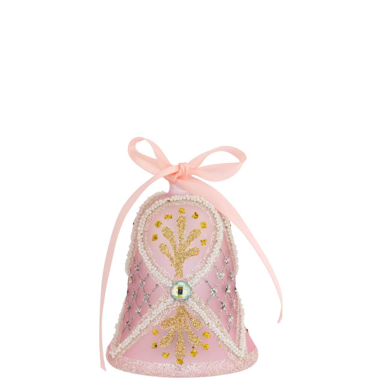 CAMPANELLA PASQUALE DECORATA CON LED H. 10