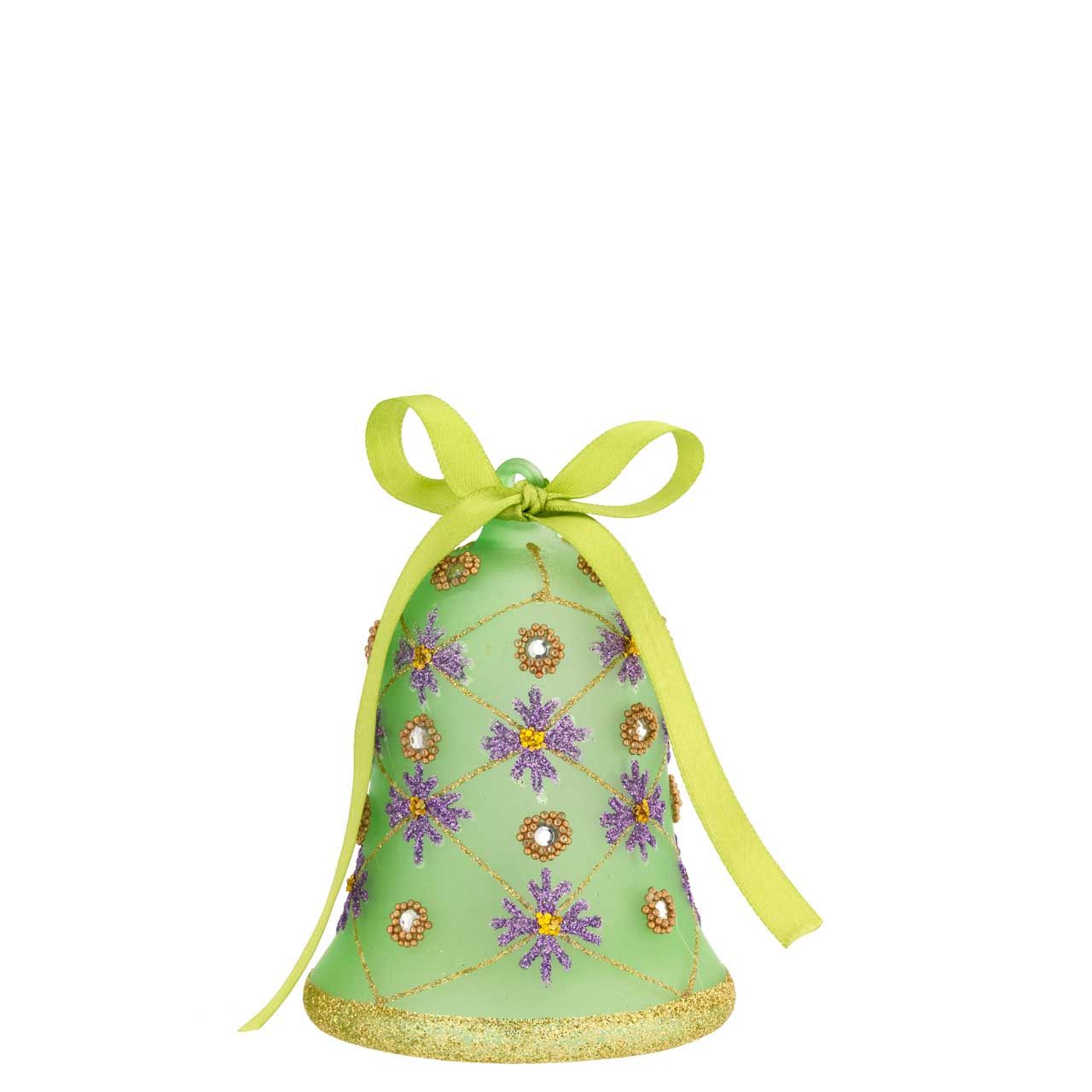 CAMPANELLA PASQUALE DECORATA CON LED H. 10